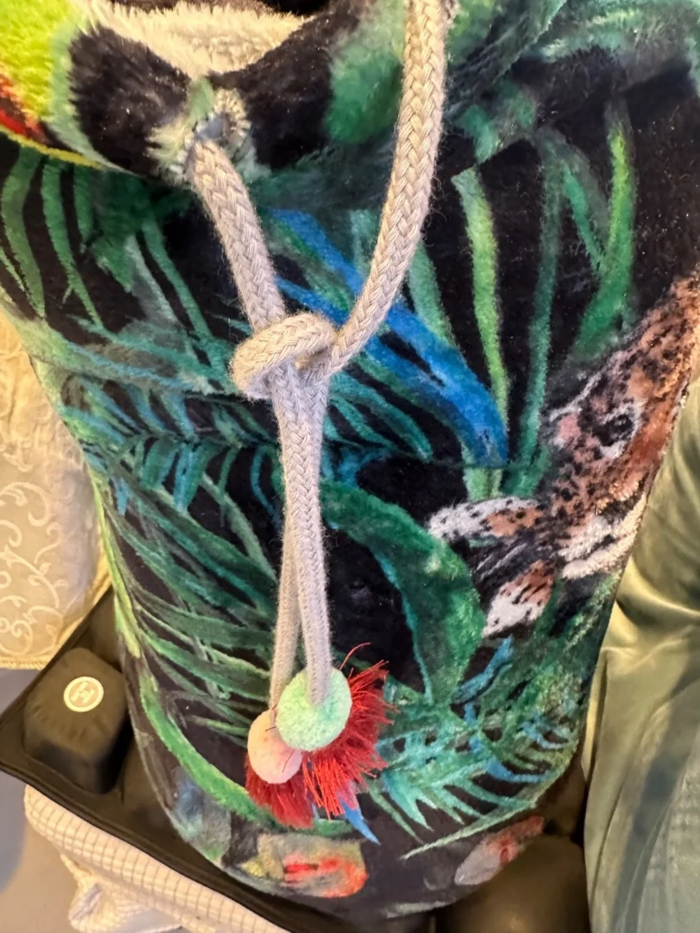 Plush Reversible Blanket by Johnny Was